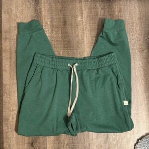 Vuori Green Track Pants